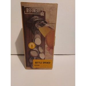 REFINERY BOTTLE OPENER (MAGNETIC CAP) Barware